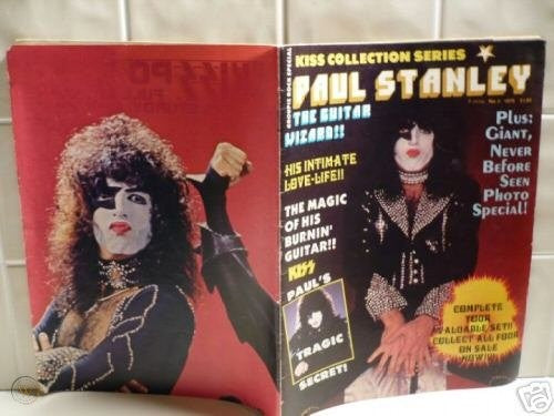 KISS COLLECTION SERIES MAGAZINE Paul Stanley  1979 Vintage RARE