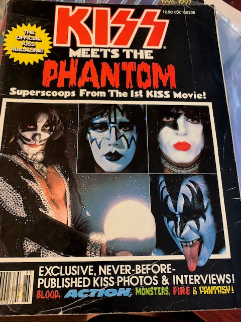 KISS Meets the Phantom Official Magazine 1978! Vintage and Rare!