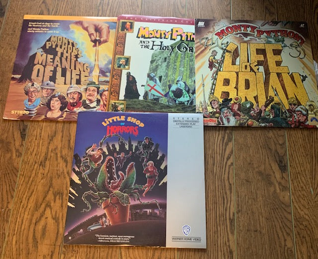 LaserDiscs- Lot # 37 - 2 Monty Python & Little Shop Of Horrors ( sold as a lot)