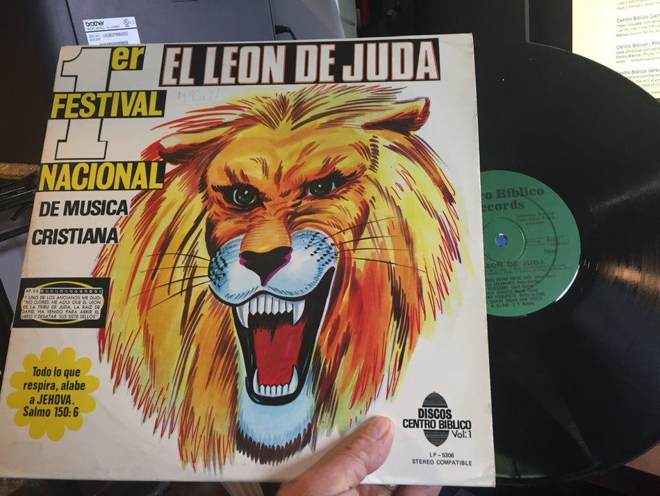 Centro Biblico Records - El Leon de Juda - 1st national festival 1978 (Vinyl)