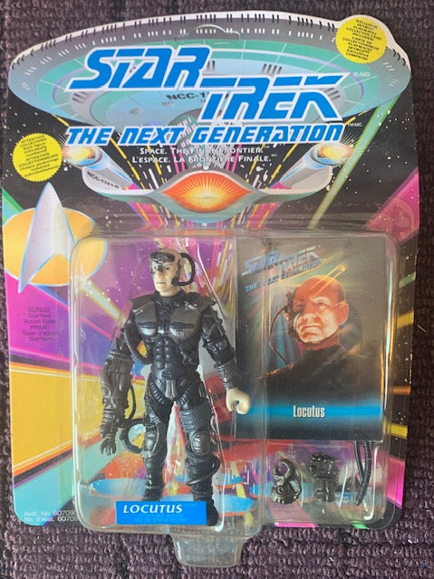 NEW 1993 Playmates Star Trek The Next Generation Locutus Action Figure NIP