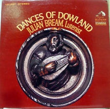 Julian Bream - Dances of Dowland -1968 - Classical (vinyl)