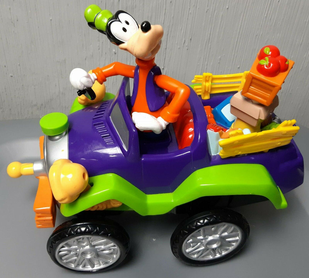 2000 Mattel /Disney Goofy's Bumpy Ride Toy Farmers Market Truck