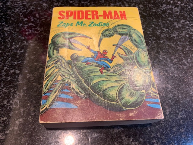 Spider Man, Zaps Mr. Zodiac - Whitman Big Little Book 1976