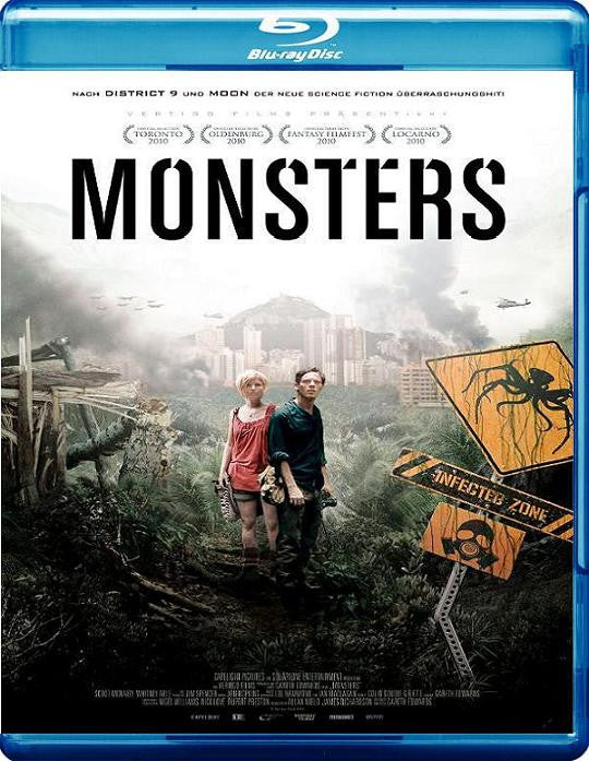 Monsters Blu Ray - Mint Used