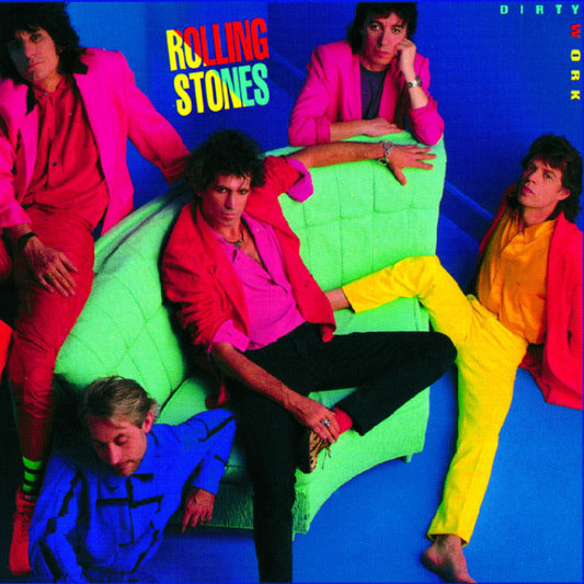 Rolling Stones - Dirty Work 1986 Rock ( vinyl )