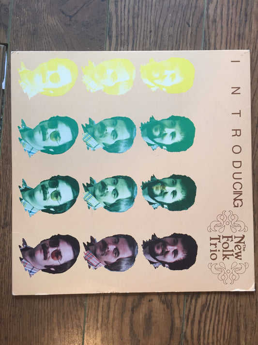 New Folk Trio ‎– Introducing -1978-  Folk, World, & Country ~Tugboat Records