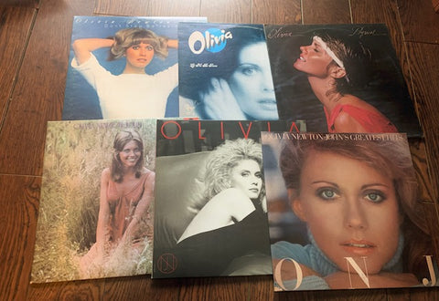 6 Olivia Newton John Albums - One Low Price! (lot)