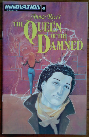 ANNE RICE'S THE QUEEN OF THE DAMNED 4, INNOVATION COMICS, 1992, FN-