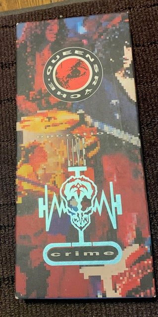 Queensyche - Operation: LIVE crime (Audio Cassette) VHS Tape & Book ( Box Set)