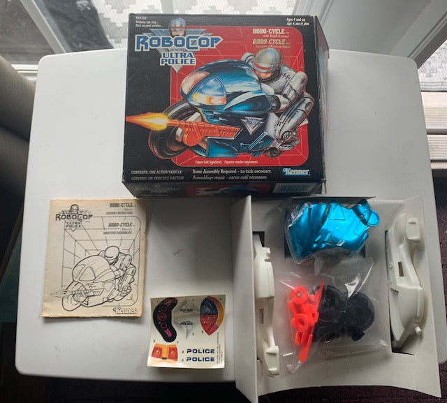 Vintage 1988 Kenner Robocop & the Ultra Police Robo-Cycle Vehicle New NIB