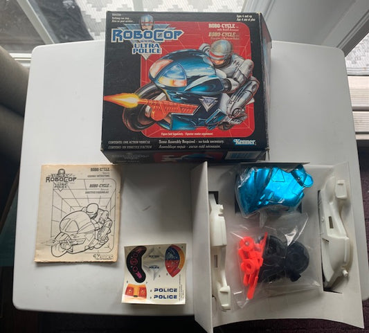 Vintage 1988 Kenner Robocop & the Ultra Police Robo-Cycle Vehicle New NIB