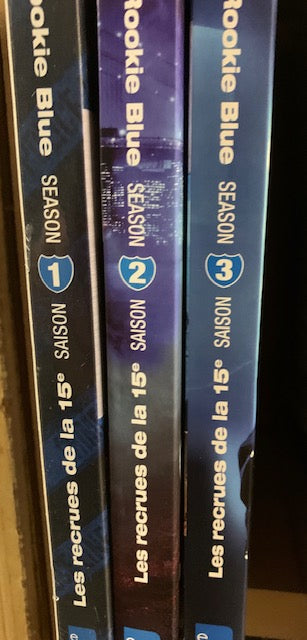 ROOKIE BLUE - Seasons 1 , 3 , DVD Sets