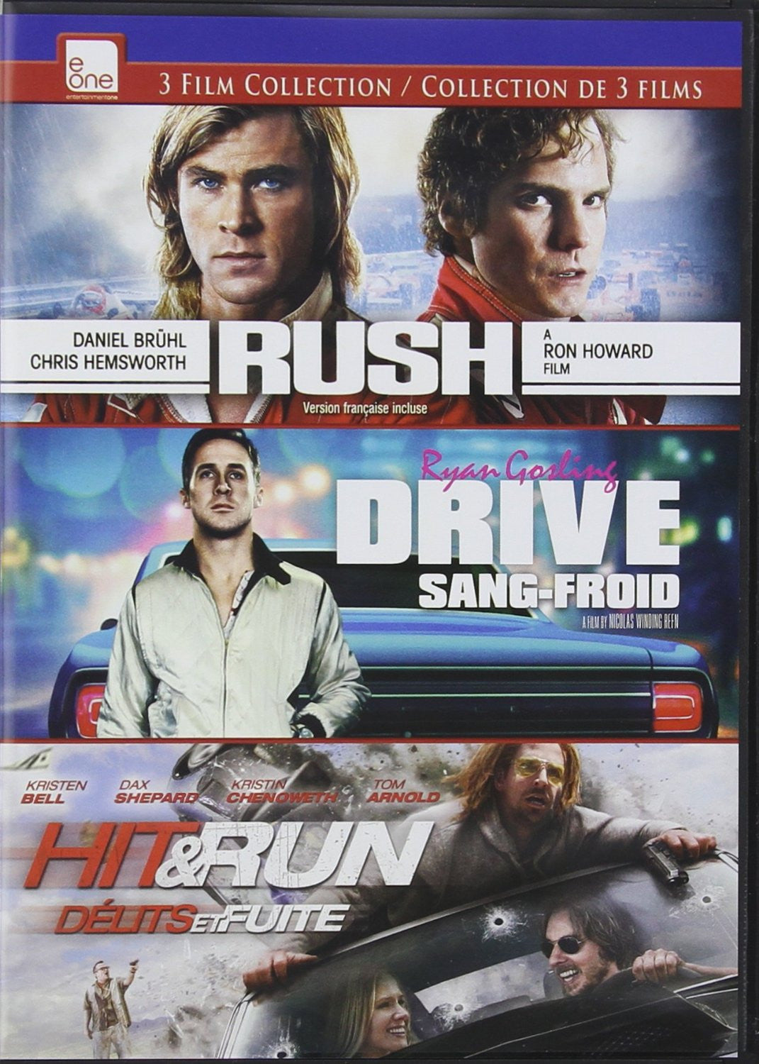 Rush / Drive / Hit and Run DVD Triple Feature (Bilingual)