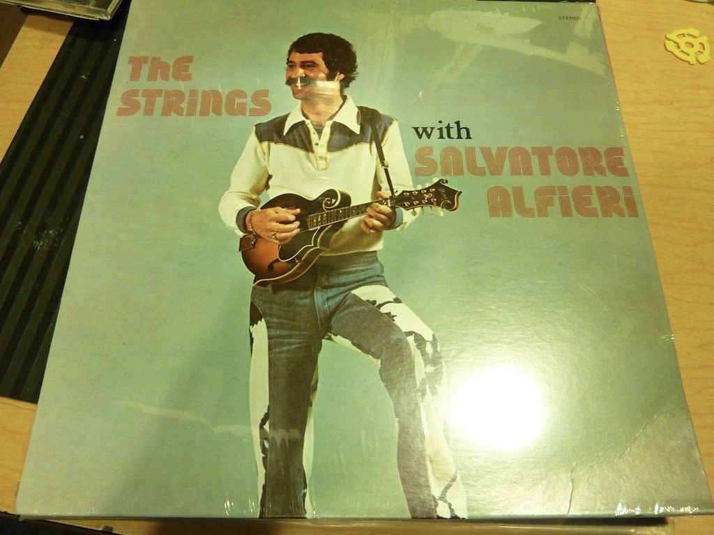 Salvatore Alfieri ‎– The Strings With Salvatore Alfieri (Rare Canadian Folk Vinyl)