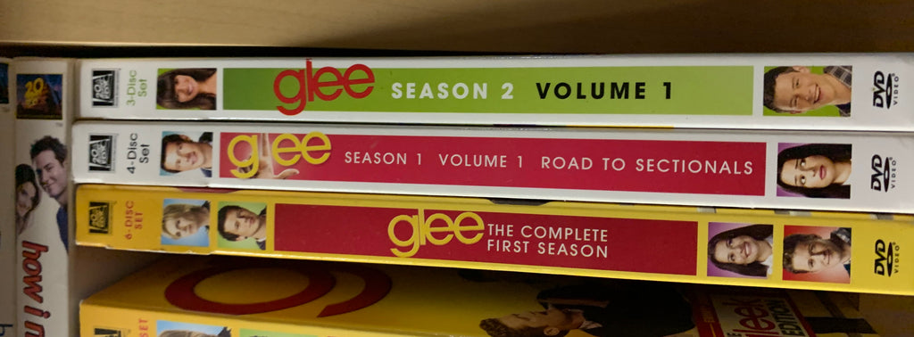 Glee - Season 1 / Season 1-Vol 1 - Road To Sectionals / Season 2 Vol 1 DVD sets