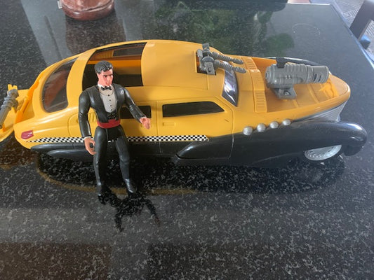 The Shadow Thunder Cab Taxi Action Figure Vehicle & Figure (Rare) see details