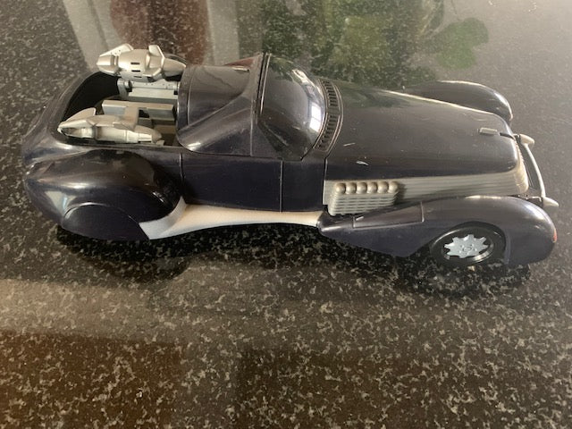 The Shadow Mirage SX-100 Car  & The Shadow Clear Ambush 5 1/2" Action Figure Vintage 1994 Kenner (Rare)
