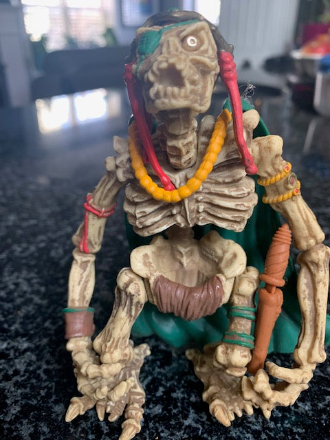 Vintage Playmates Skeleton Warriors 1994 Dagger Action Figure 5” Loose figure