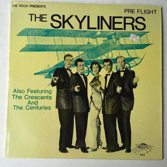 Skyliners Pre Flight LP - Oldies Vinyl Doo Wop Featuring Jimmy Beaumont Cresents, Centuries  (Rare Vinyl)