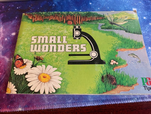 1981 Small Wonders Brooke Bond Collectable Cards 1-40 Complete & Book