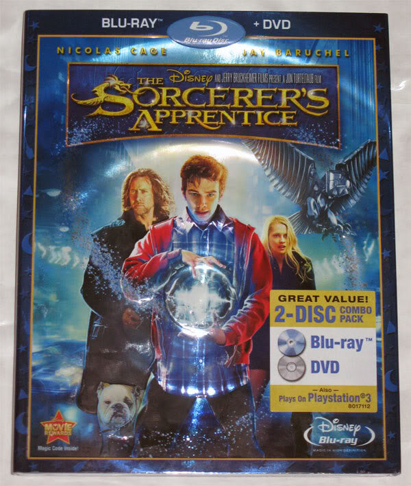 Sorcerer's Apprentice, the (Blu-Ray/DVD Combo) Mint/Used