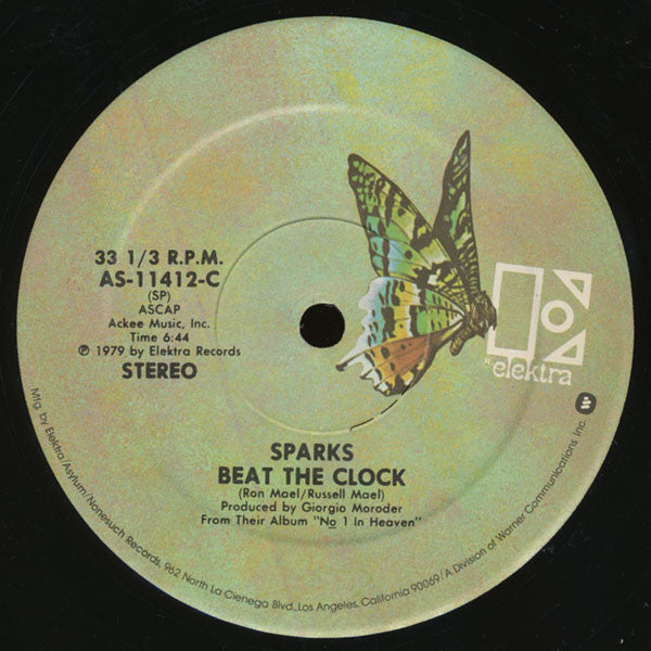 Sparks ‎– Tryouts For The Human Race / Beat The Clock 1979 Disco (vinyl)