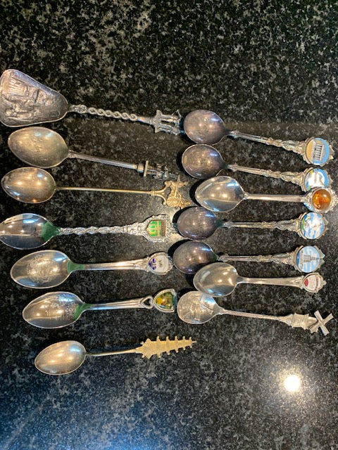 Spoon Collection # 5-  INTERNATIONAL Spoons ( 14 Sold as a lot )