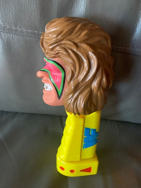 WWF Ultimate Warrior Squirt Head and Squirt Gtrip and Water Pump (very  rare)1990