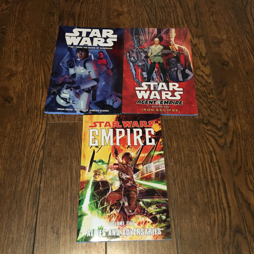 3 Star Wars Graphic Novels