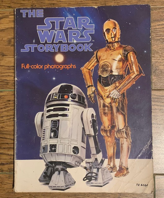 1978 STAR WARS STORYBOOK 1st PRINT!! SCHOLASTIC PUBLISHING TV 4466