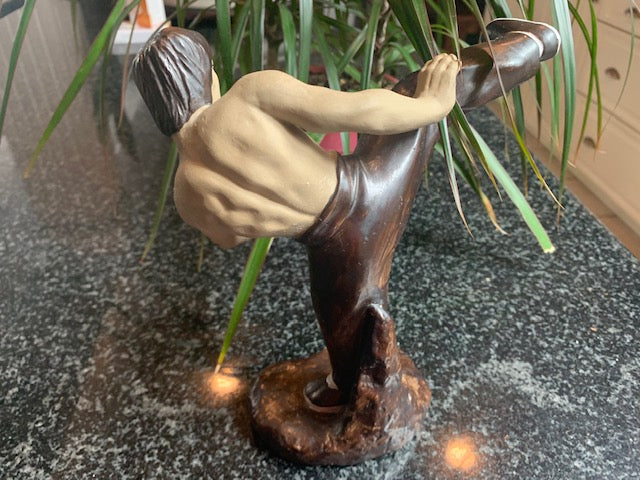 Bruce Lee Statue, Fu Shon City, Lau Au San Shiwan  Sculpture, Enter The Dragon ( 3 of 3 in separate listings )