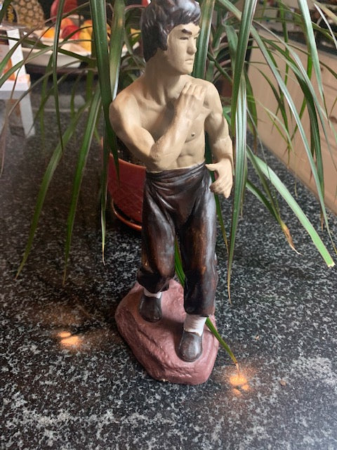 Bruce Lee Statue, Fu Shon City, Lau Au San Shiwan Sculpture, Enter