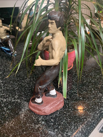 Bruce Lee Statue, Fu Shon City, Lau Au San Shiwan Sculpture, Enter The Dragon ( 1 of 3 in separate listings )