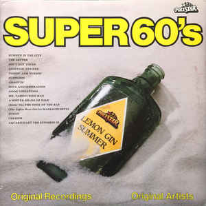 Super 60's - 1984 -  Folk Rock, Pop Rock - Otis Redding , Zombies , Byrds , Bee Gees (vinyl)