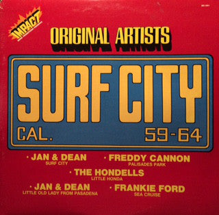 Surf City - 1979- Jan & Dean , The Hondells, Freddy Cannon (vinyl)
