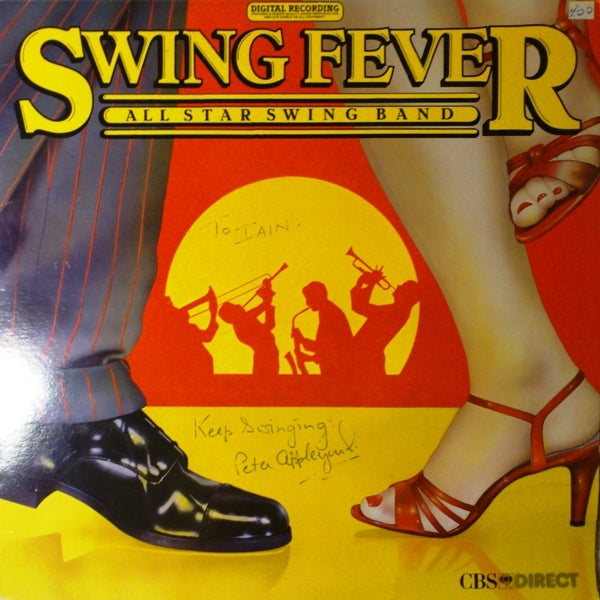 All Star Swing Band ‎– Swing Fever -1982 Big Band Jazz , Swing (vinyl)
