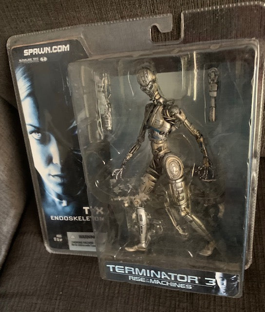 Mcfarlane Terminator 3 Rise of the Machines TX Endoskeleton Figure NIP