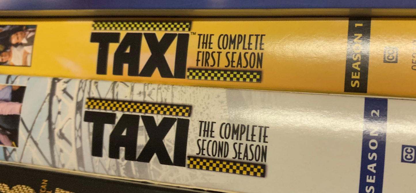 TAXI - SEASONS 1 & 2 on DVD (Mint) In awesome shape - played once