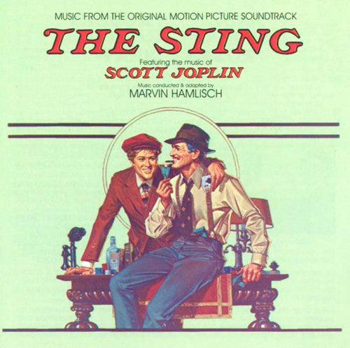 Sting , The (Original Motion Picture Soundtrack) Marvin Hamlisch ‎– 1974 (vinyl)