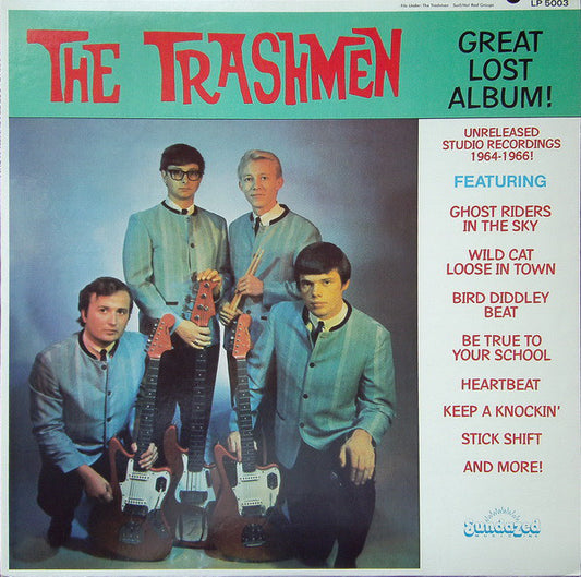 The Trashmen Great Lost Album - Rock Style: Surf, Garage Rock -1990- (Vinyl, LP, Compilation, Red Transparent Vinyl )