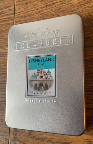 Walt Disney Treasures Disneyland USA Special Historical Broadcasts (DVDs) 2-Discs) Tin Set