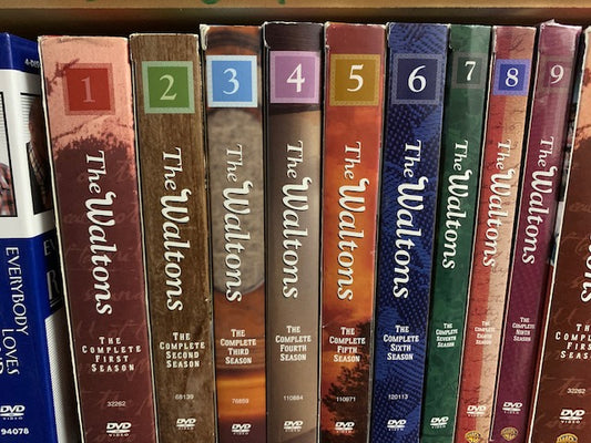 THE WALTONS- Seasons 1, 2, 3, 4, 5, 6, 7, 8 DVD Sets (9 SOLD)