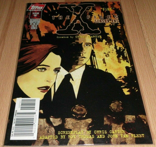 X-Files Season One Fire (1998) #1...Published Apr 1998 by Topps New