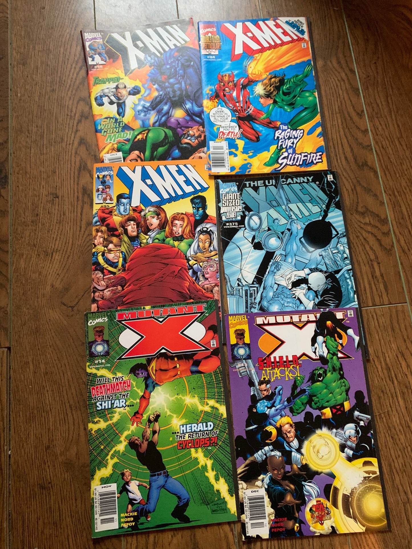 Xmen & Mutant X Comics - In great shape